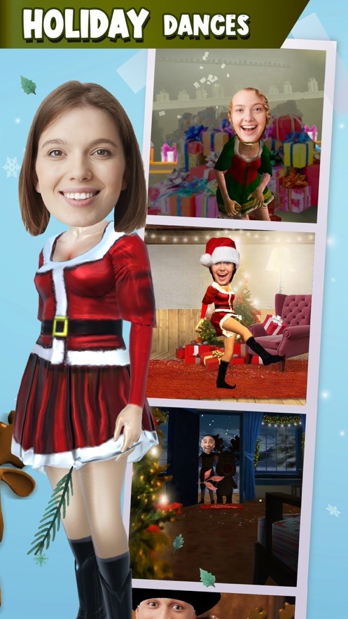 圣诞怪杰圣诞节舞