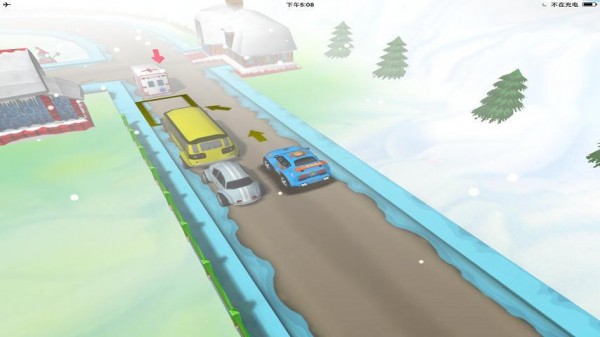 冰天雪地大停车