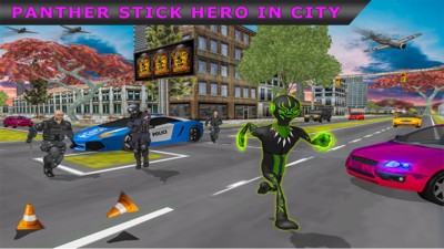 火柴人绳索英雄城市