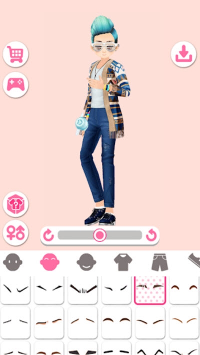 劲舞团风格娃娃游戏(解锁全部物品)