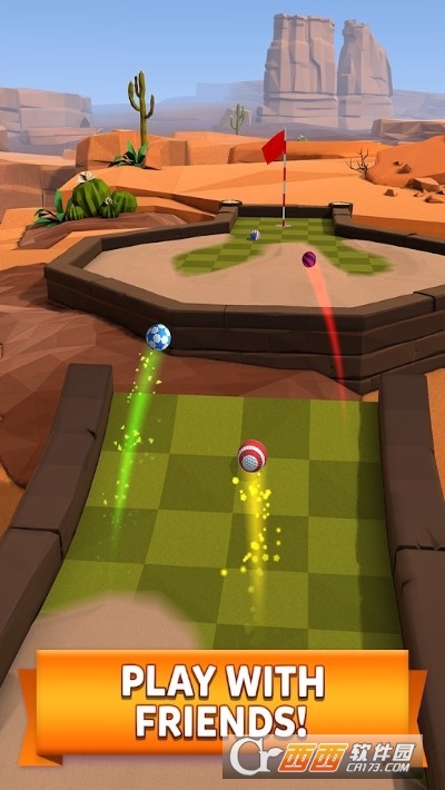 高尔夫之战无限金币钻石版