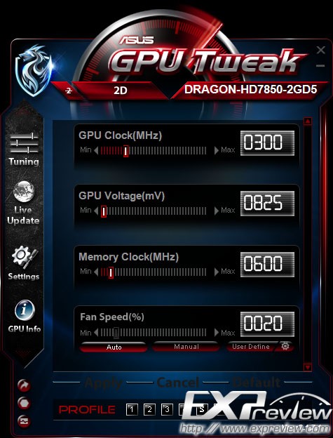 华硕显卡超频软件(ASUS GPU Tweak)