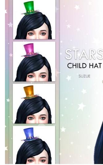 模拟人生4小孩星星礼帽MOD
