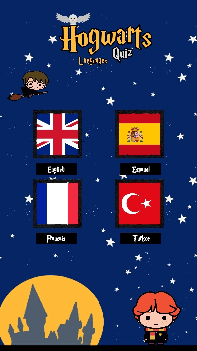 Hogwarts HP Quiz(HP测验)