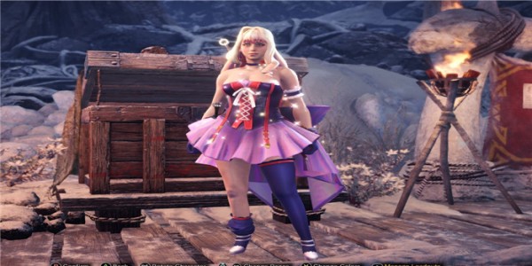 怪物猎人世界冰原超时空要塞雪莉露服装MOD