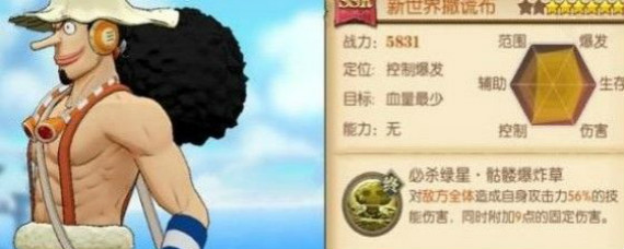 航海王燃烧意志新世界撒谎布怎么加点 新世界撒谎布加点推荐