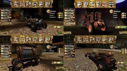 3D蒸汽朋克汽车