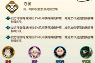 剑网3指尖对弈守御羁绊怎么玩 守御羁绊搭配玩法全攻略