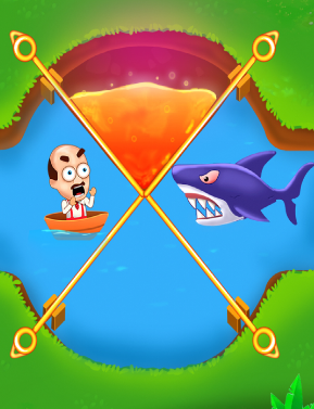 救救老爹拉针闯关