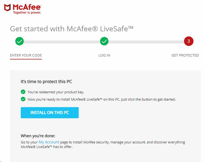 McAfee LiveSafe 迈克菲在哪儿购买 如何激活(1)