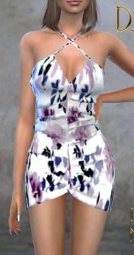 模拟人生4丁香花美丽连衣裙MOD