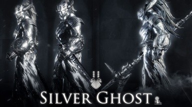 怪物猎人世界冰原帅气银火龙盔甲MOD