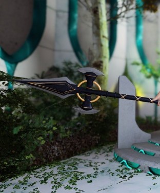 上古卷轴5重制版誓约者长矛武器MOD