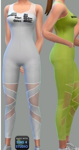 模拟人生4运动瑜伽套装MOD