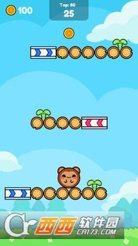 猴子滚动可爱攀爬