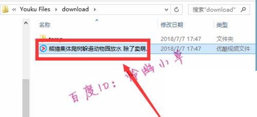 优酷视频怎么下载到电脑本地?