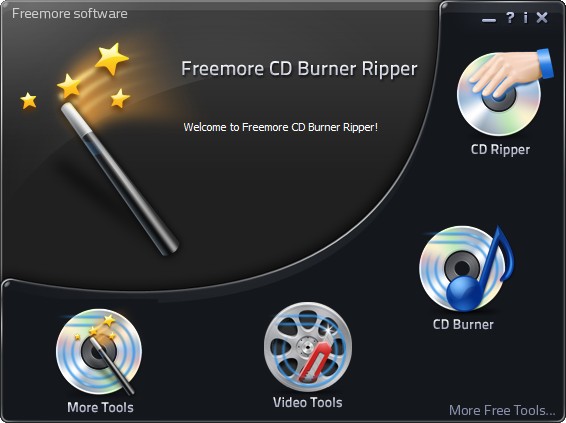 Freemore CD Burner Ripper(光盘刻录软件)