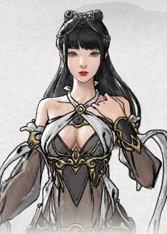 鬼谷八荒露肩仙子小姐姐捏脸MOD