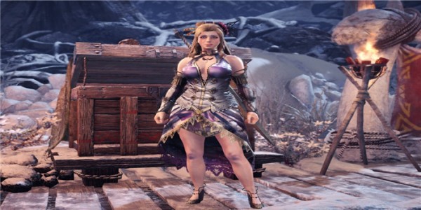 怪物猎人世界冰原真三国无双8张春华服装MOD