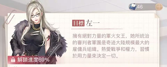 闪耀暖暖左一情报需要点数 闪耀暖暖左一情报怎么获得