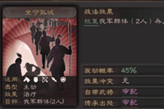 三国志战略版哪些A级战法比较强 强力A级战法详细介绍