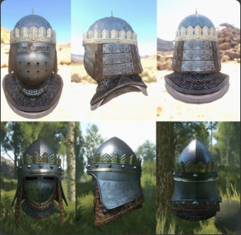 骑马与砍杀2全冠头盔MOD