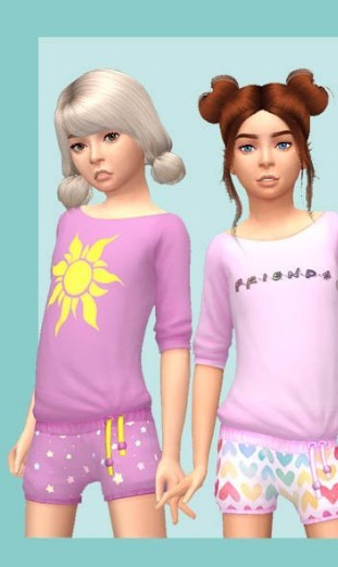 模拟人生4超可爱的恶童睡衣MOD