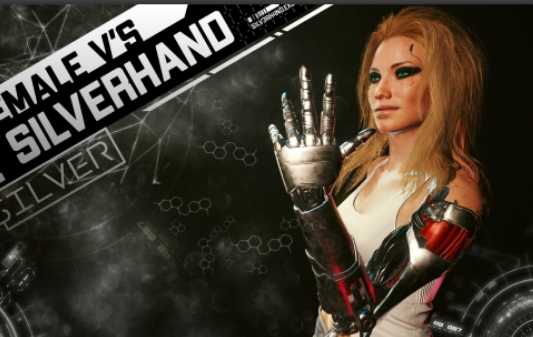 赛博朋克2077女V的银手MOD