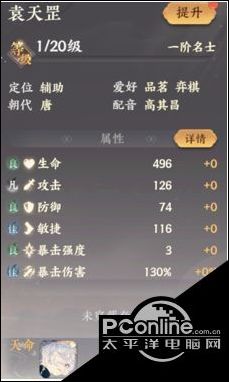忘川风华录袁天罡怎么样？袁天罡强度介绍