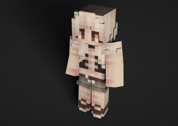 我的世界怪物拟人?末影人皮肤MOD