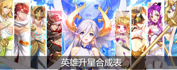 闪烁之光英雄升星合成公式是什么 闪烁之光英雄升星合成表一览