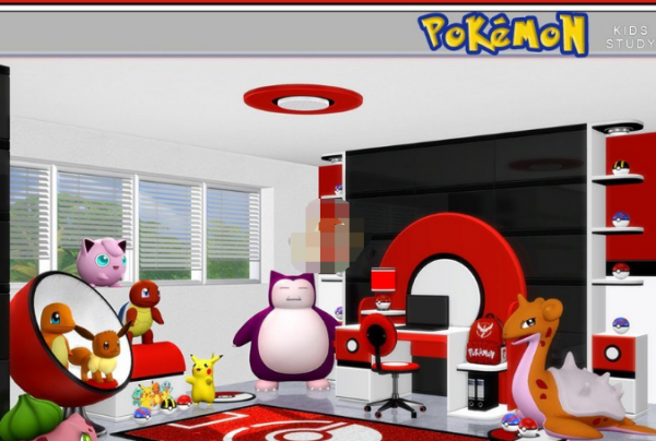 模拟人生4神奇宝贝宝可梦家具MOD