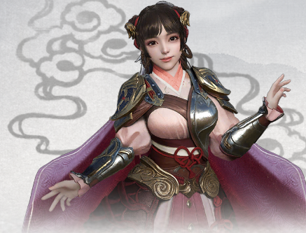 鬼谷八荒三国调皮小乔立绘服饰MOD