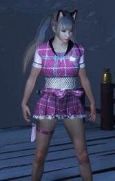 仁王2红色HelloKitty服饰套装MOD