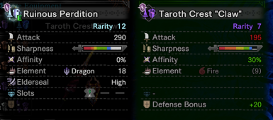 怪物猎人世界冰原真实武器伤害值MOD