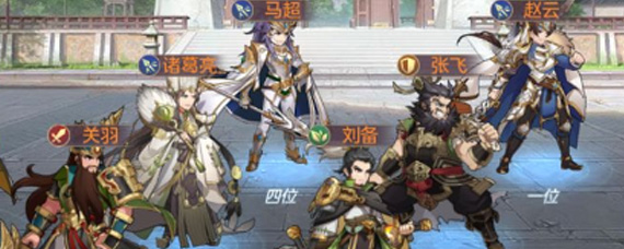 三国志幻想大陆五虎将阵容怎么搭配 五虎将阵容搭配推荐