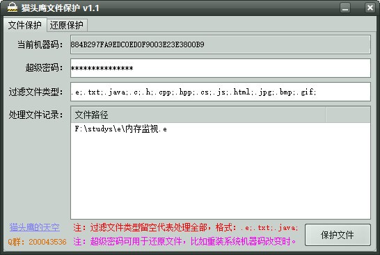 猫头鹰文件保护