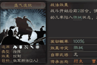三国志战略版盛气凌敌适合哪些武将 盛气凌敌战法详细分析
