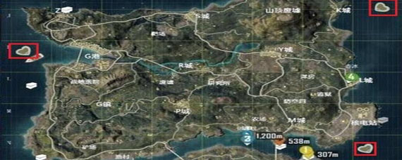 吃鸡那个爱心岛具体在哪里 吃鸡手游爱心岛在哪里