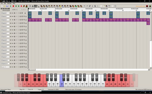 Open Note Block Studio(我的世界音乐编辑器)
