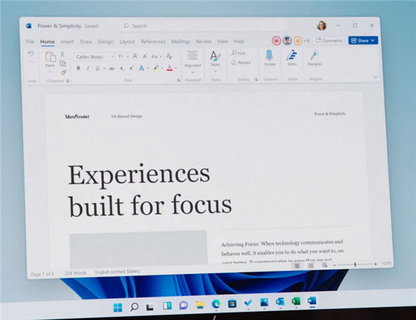 Win11 Office新UI设计让人惊艳！