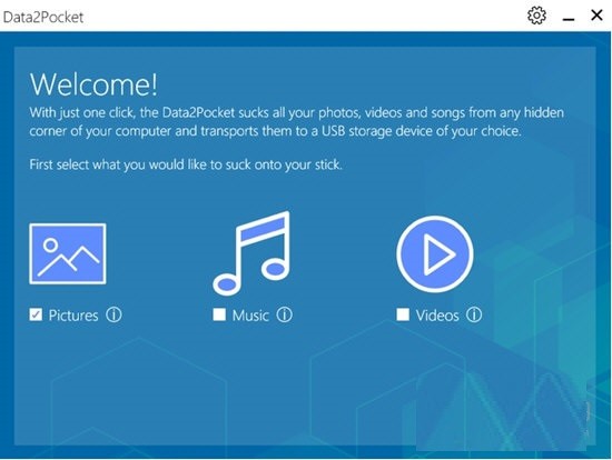 Data2Pocket(多媒体文件转移U盘工具)