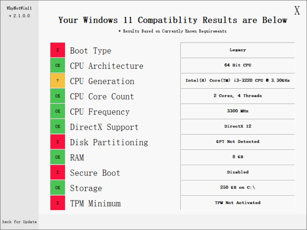 微软PC Health Check电脑健康状况检查应用下载(Win11配置检测工具)！