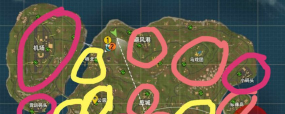 香肠派对飞行禁地物资哪里多 香肠派对飞行禁地物资分布图