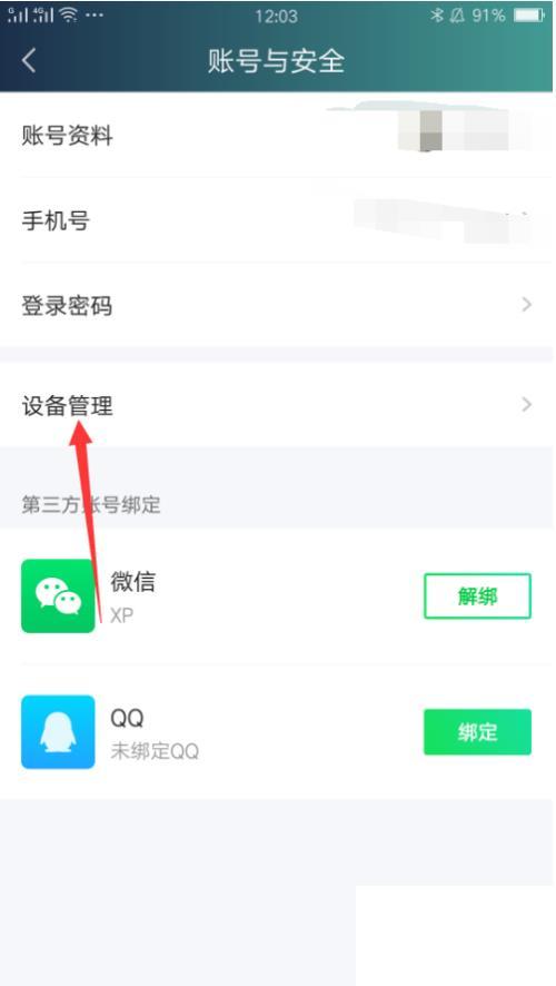 爱奇艺如何设置主设备