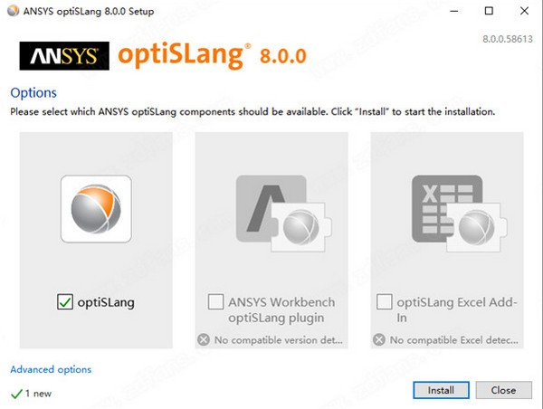 ANSYS optiSLang(多学科设计优化软件)