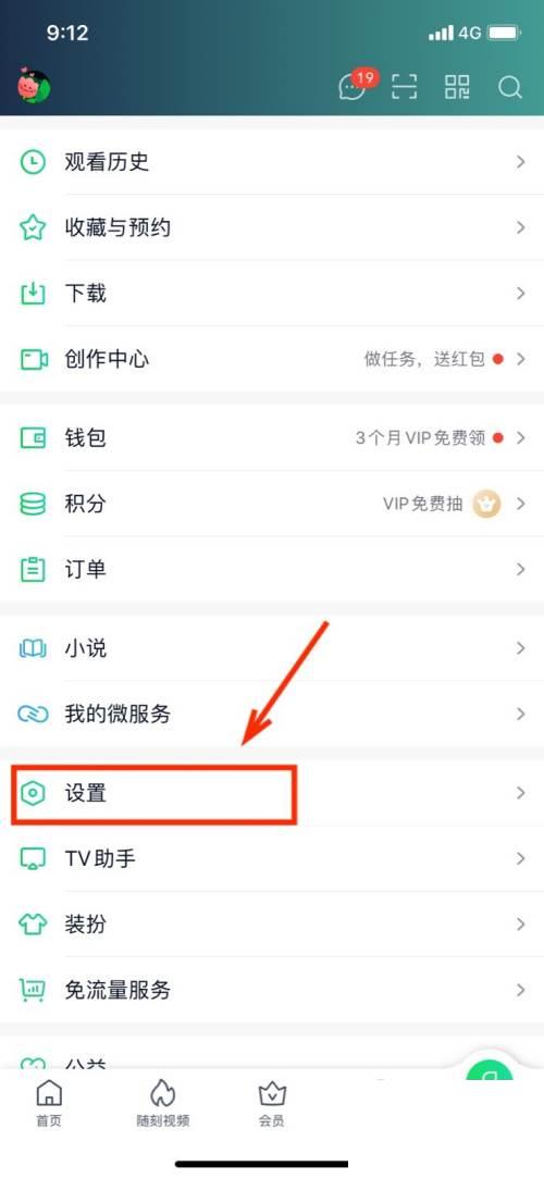 爱奇艺怎么开启主设备