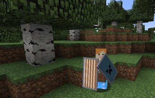 我的世界旗帜怎么放在盾上 我的世界盾牌怎么放旗帜