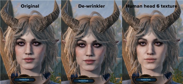 博德之门3女性面部美化MOD