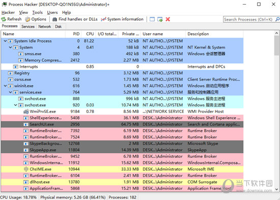 Process Hacker(进程管理工具)